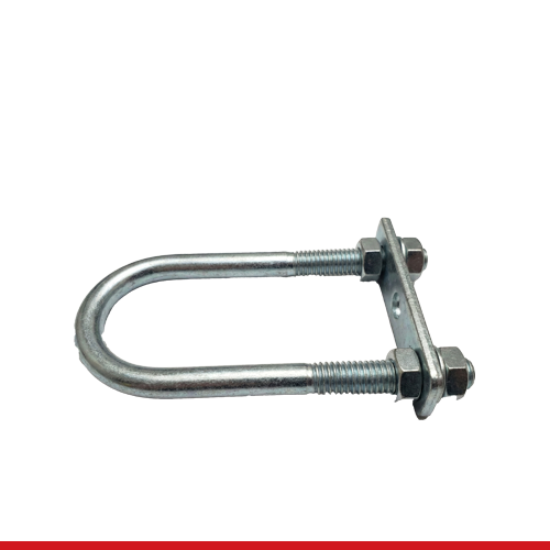 137G0075 U-BOLT STANDARD WITH HEX NUTS ELECTRO-GALVANIZED 3/4" IPS